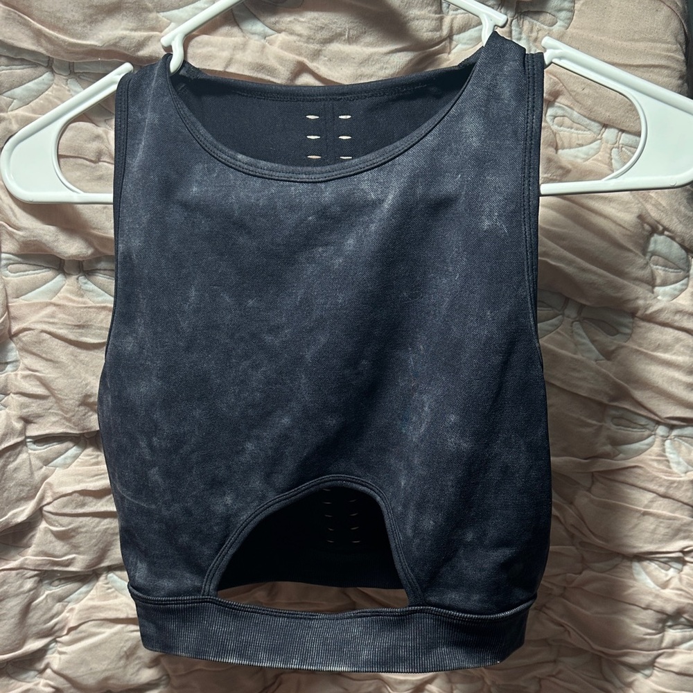 Black/Grey Sleeveless Women's Aura Athletica Top